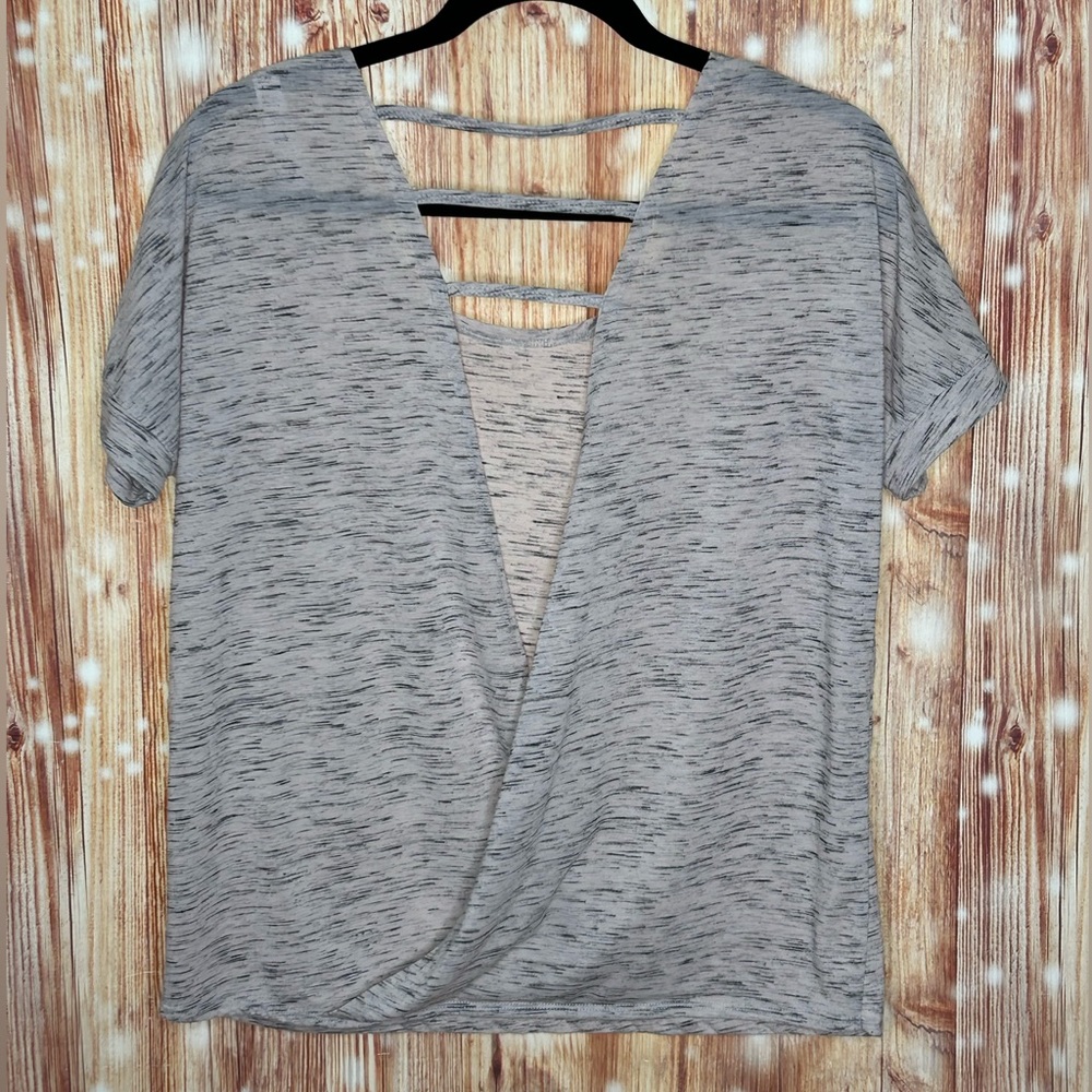 Kyoden Sport Top Open Back Large Off White and Black - Picture 4 of 7